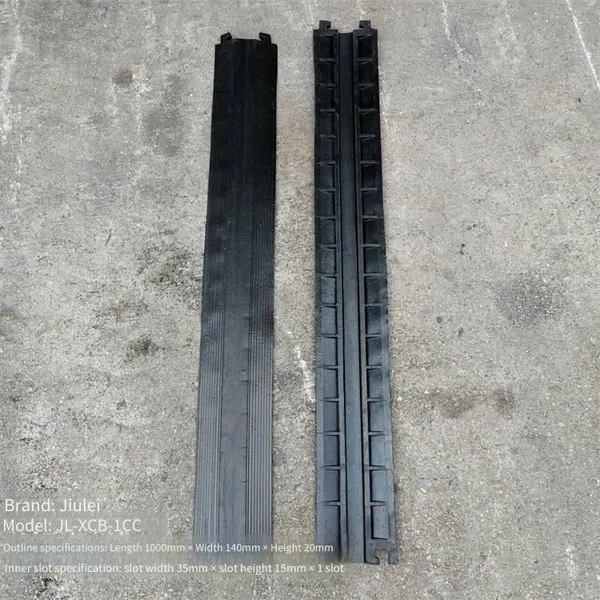 Jiulei Brand Jl-xcb-1cc Rubber and Plastic Bridge Belt [model] Length 1000mm * Width 140mm * Height 20mm, Slot Width 35mm * Slot Height 15mm * Single Hole photo-5