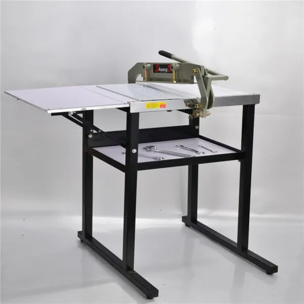 50cm Hand Manual Fabric Swatch Cutter Textile Sample Cutting Machine