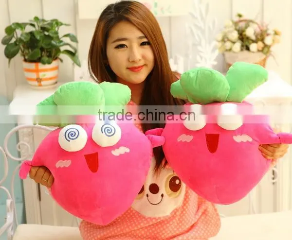 2016 Wholesale Latest Vegetable Shape Pillow Vegetable Fruit Shape Pillow Toys photo-2