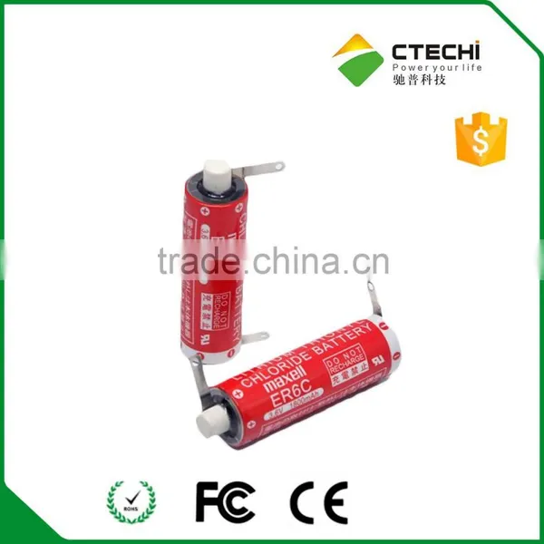 Maxell Er6c 3.6v Lithium Battery AA 1800mah Capacity AA 14500 PLC Battery photo-2