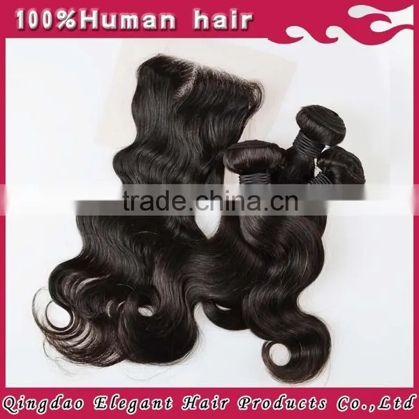 Elegant Hair Products 2015 Best Sellers Drop Shipping Suppliers Brazilian Body Wave Closure photo-4