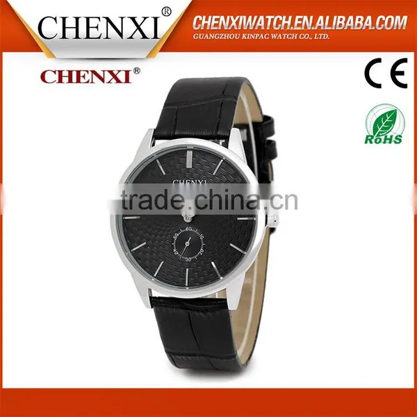 2016 China Factory High Quality Cheap Price for Men Leather Watch photo-2
