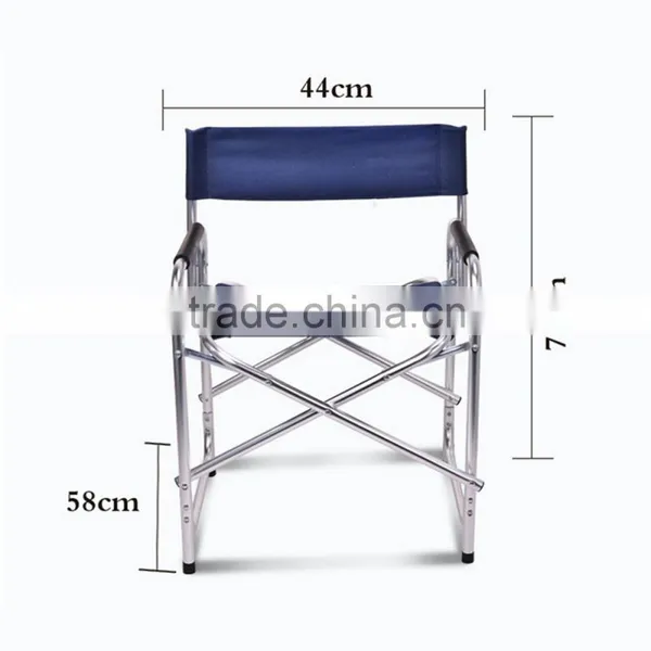 Portable Travel Colorful Camping Beach Audiovisual Aluminum Canvas Folding Director Chair Quality Choice photo-6