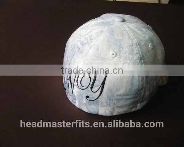 High Quality Custom Plain Fitted Print Baseball Cap photo-2