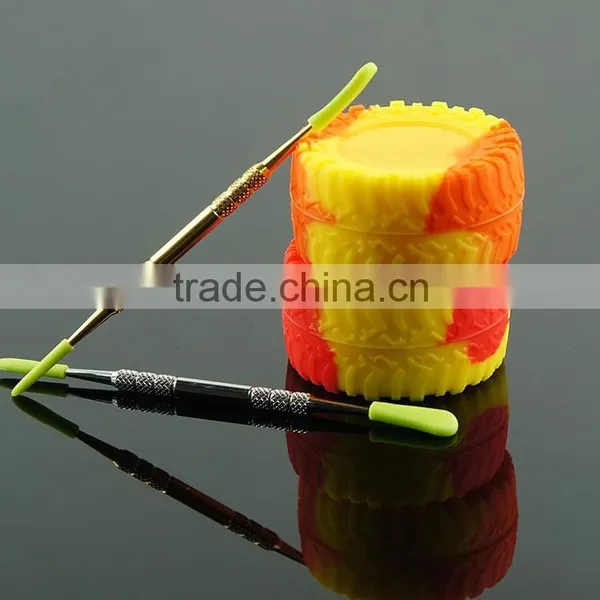 High Quality Butane Hash Oil Silicone Container Small Silicone Bho Container, Silicone Bho Oil Weed Jar Oil/ Wax Containers photo-3