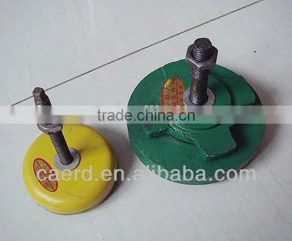 cast iron machine support feet