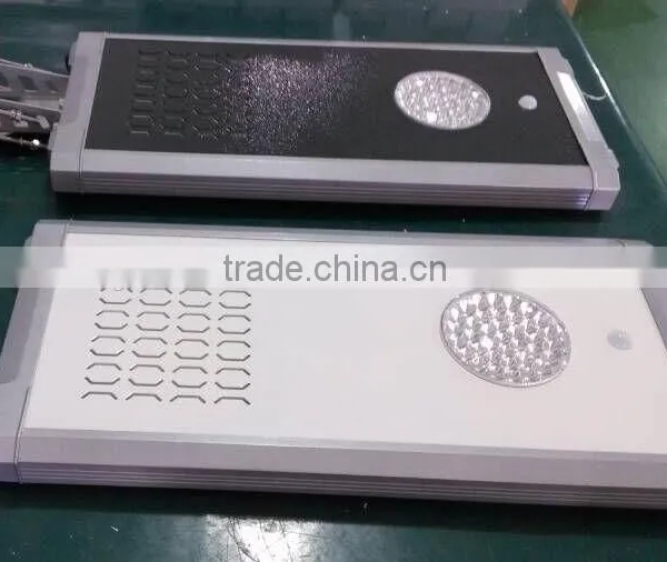 20WPV 8Wled Outdoor LED Solar Street Lighting, All in One Solar Motion Lighting