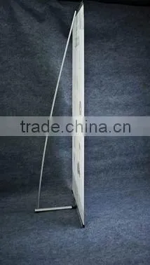 Luxury exhibition aluminum L banner stand