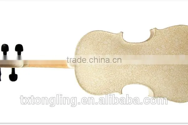 Beginner White Violin Professional TL-1304 photo-6