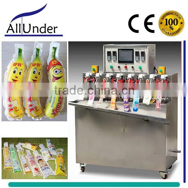 Semi Automatic 8 Heads Japanese Tofu Bag Filling and Sealing Machine