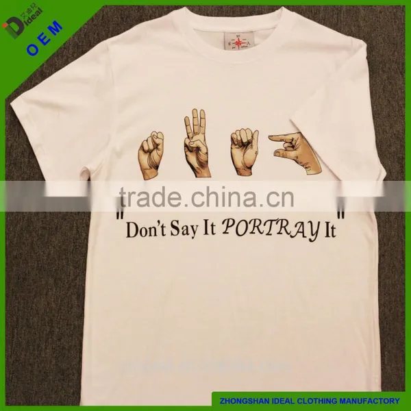 Men's Short Sleeve 100% Combed Cotton 140gsm T-shirt