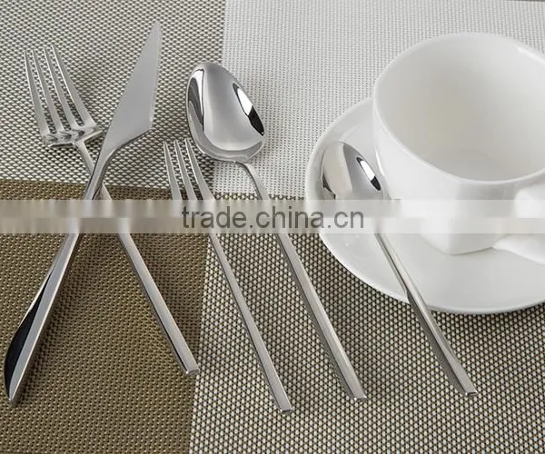 24pcs Handmade Flatware Gold-plated Color Cutlery Set 9002