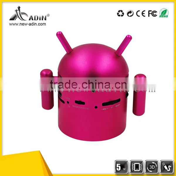 USB Vibration Portable Mini Speaker Support MP3& FM & TF Card photo-3