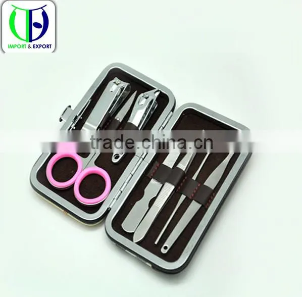 OEM/ODM High Qulaity Silver High Class Manicure Set/Manicure Kit/Nail Spa/ Pedicure Set photo-6