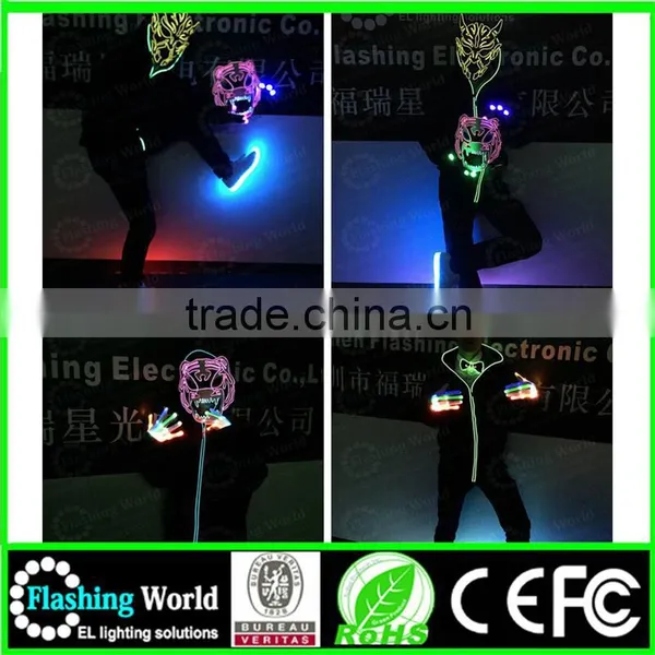 Merry Christmas Custom Usa Flashing Summer Popular Handmade Party Face Mask Mask photo-4