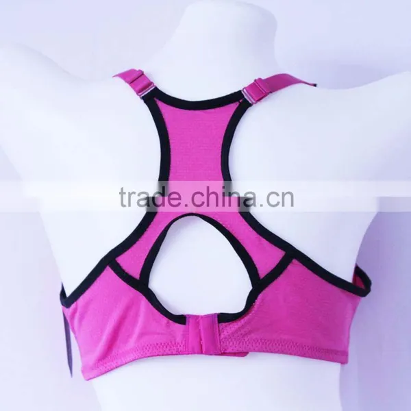 Custom Made Yoga Sport Popular Running Bra Plain Sport Bra photo-3