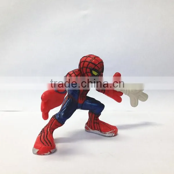 Mini Children Outdoor Amusement Equipment Spider Man Plastic Figurine photo-2
