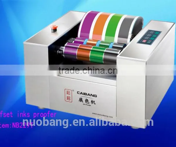 NB-229T Automatic Multi-Segment Offset Inks Proofer photo-2