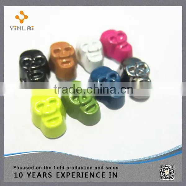 Colorful Skull Zinc Alloy Rivet Hardware Products photo-2