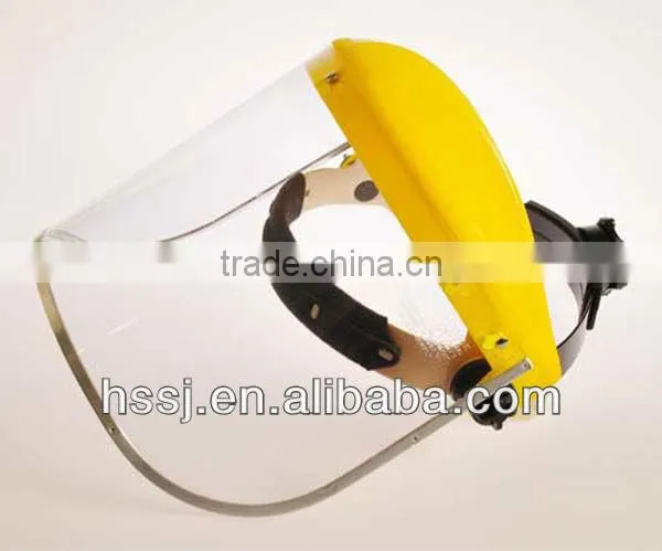 2016 Safety Helmet With PC Face Shield Safety Anti-impact Face Shield Half Helmet With Face Shield Manufacturer in China photo-2