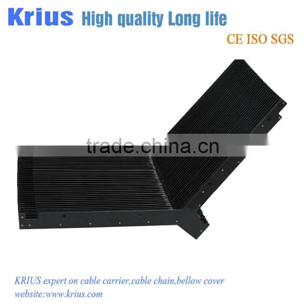 Nylon Accordion Rubber Bellows CNC Retractable Shield photo-3