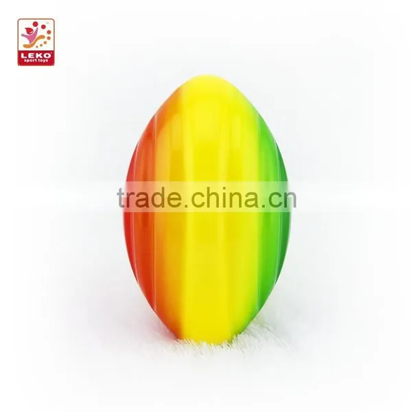 LEKO Sports PU Stress Rugby Ball for Super Bowl Gift photo-4