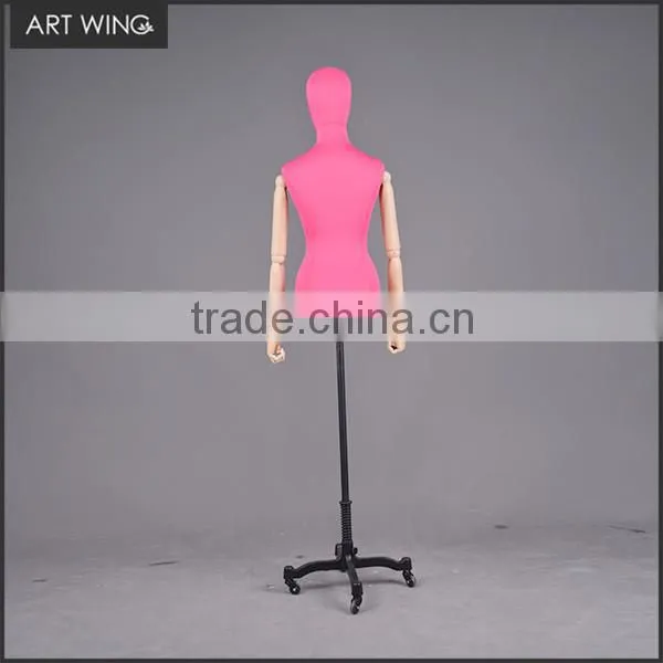 Dressmaker Adjustable Tailor Dress Form Medium Mannequin Fabric photo-3