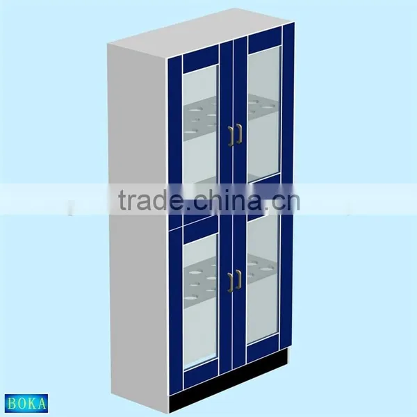 China Chemical Anti-acid Lab Storage Cabinet With Glass Door photo-6