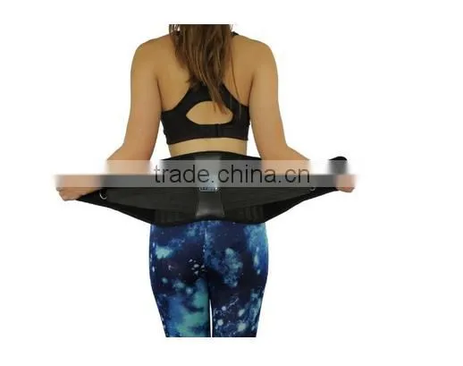 Black Neoprene Magnetic Back/Lumbar Supports Brace photo-3