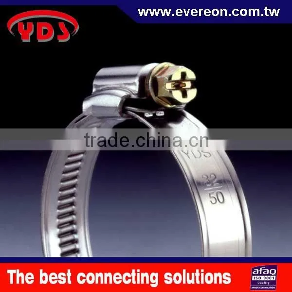 German Type Stainless Steel Round Metal Clamp Car Engine Clips photo-2