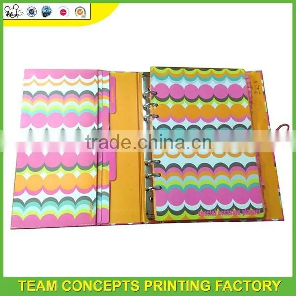 2017 diary notebook with calendar