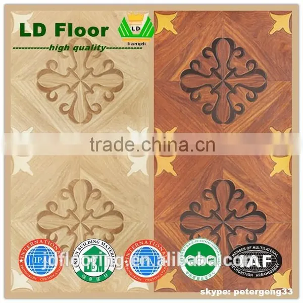 Waterproof Hand Scraped Laminate Flooring photo-3