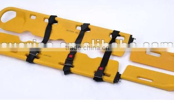 Medical Emergency Plastic Scoop Stretcher