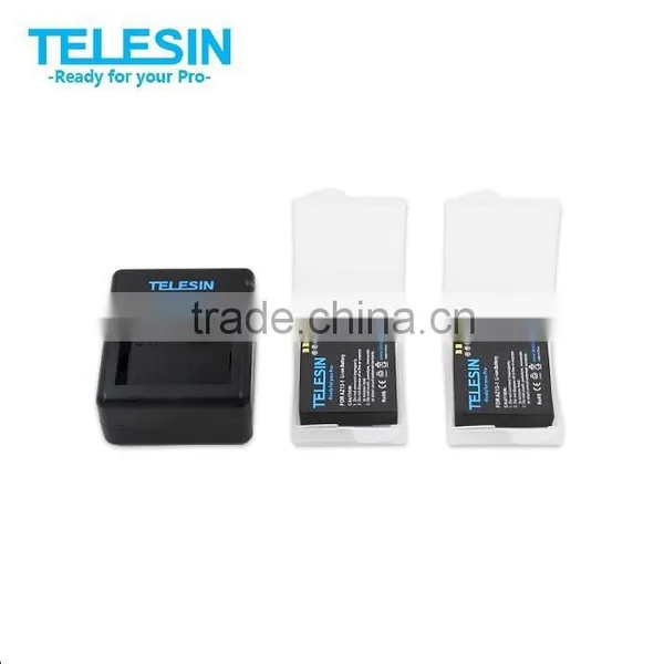 For Xiaoyi Yi Sport Camera Battery Charger + Two Pieces Batteries Kit