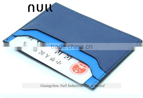 Big Capacity Factory Blue Color Leather Magic Wallet for Men photo-6