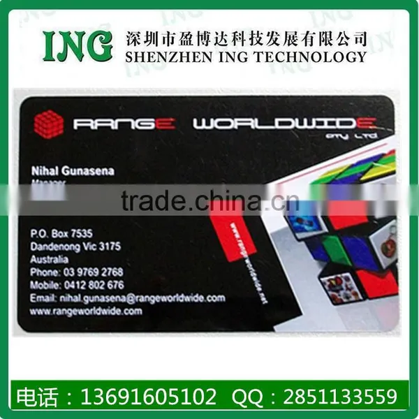 Plastic card for Access Control Card