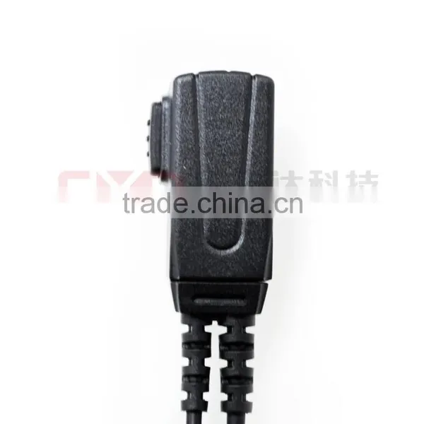 Mobile Radio Headset Intercom Throat Microphone Headphone With Finger PTT photo-3