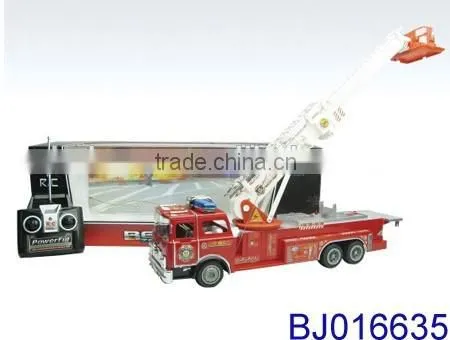 New toys big remote control fire fighting truck