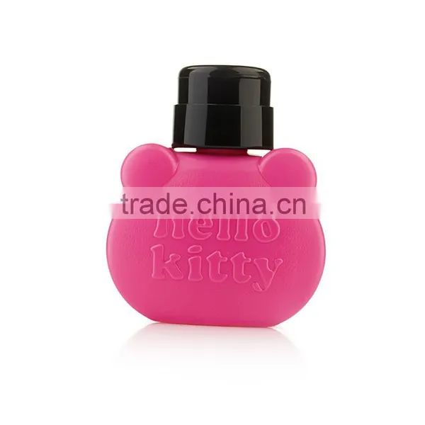 Hello Kittly Style Empty Pump UV Gel Polish Nail Art Polish Remover Cleaner Bottle 180ml photo-3