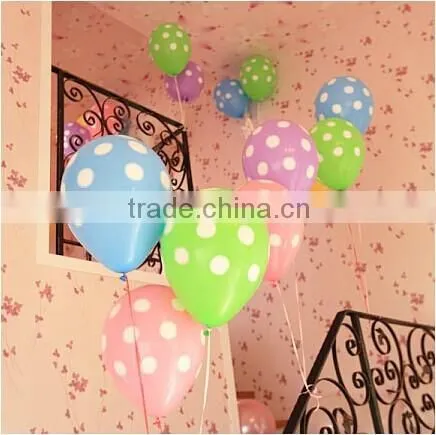 Best Quality 12inch Colourful Party Decoration Polka Dot Balloons Latex Balloons Quality Choice Most Popular photo-2