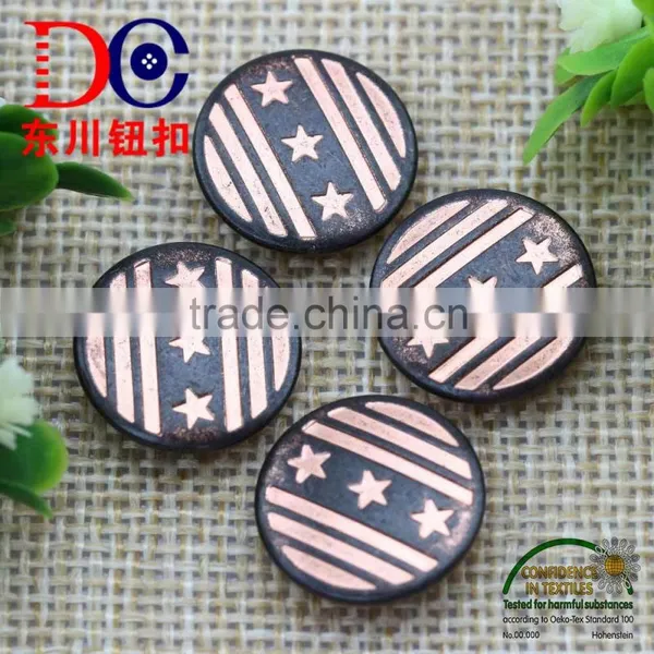 Nickel Lead Free Custom Logo Decorative Metal Denim Snap Button photo-2
