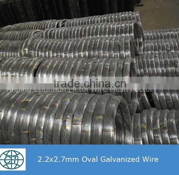 Low Price High Quality High Carbon Elliptical Steel Wire for Farm Fence photo-2