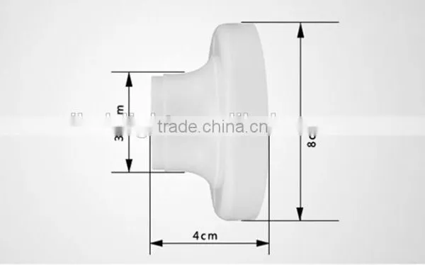 Plastic White Burn-in Test B22 Bakelite Lamp Holder Lamp Base photo-6