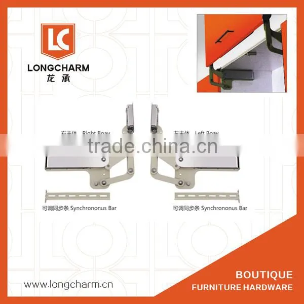 Adjustable Cabinet Door Lift 12-15kgs Light Support Arm Lifting Mechanism Kitchen Made in China photo-4