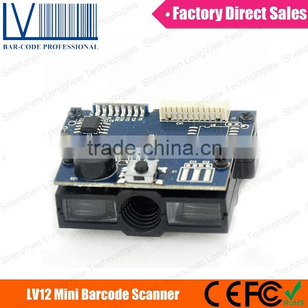 LV12 1D OEM Cheap Long Distance Code Reader for Telephone Booth
