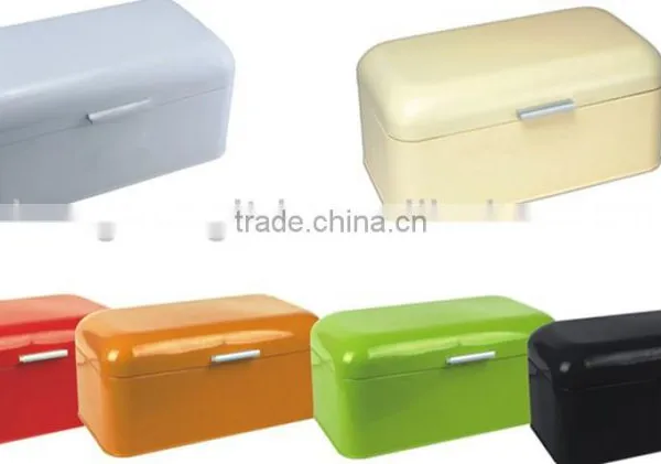 Colorful Square Shape Bread Bin photo-2