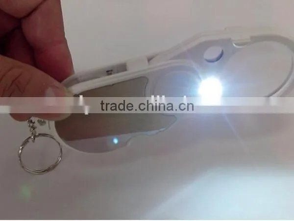 4X Lighted Keychain Magnifier for Promotion Gift photo-3