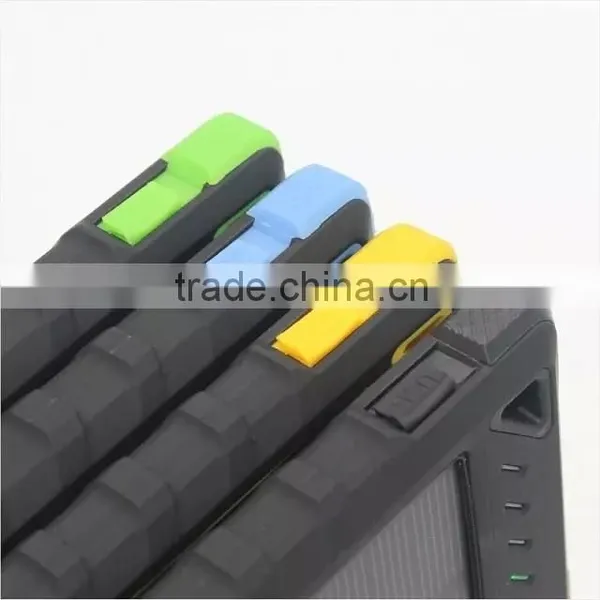 8000mAh Solar Charger External Backup Power Pack Waterproof Dustproof Solar Power Bank for Smartphones Ipad Tablet Pc photo-2