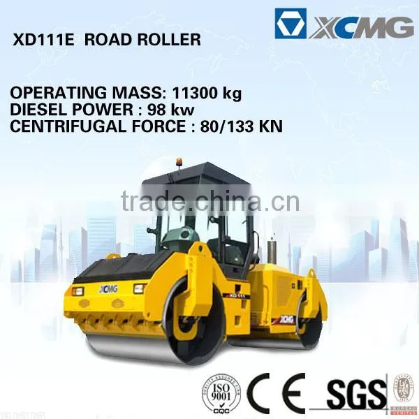 Mechanical Double Drum Vibratory Roller XD121E of Road Roller