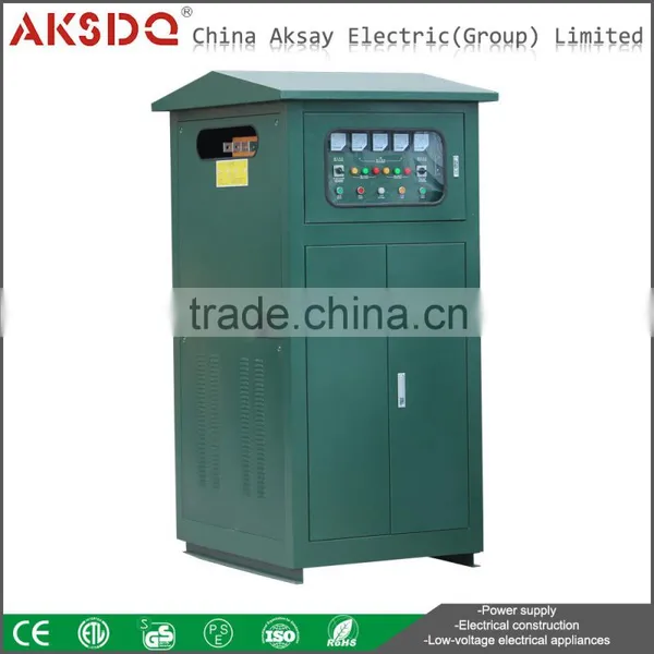 Hot Full Copper Coal Mines SBW-F 3 Phase Subtone Automatic Compensation Power Line Voltage Stabilizer Winging LiuShi YueQIing photo-3